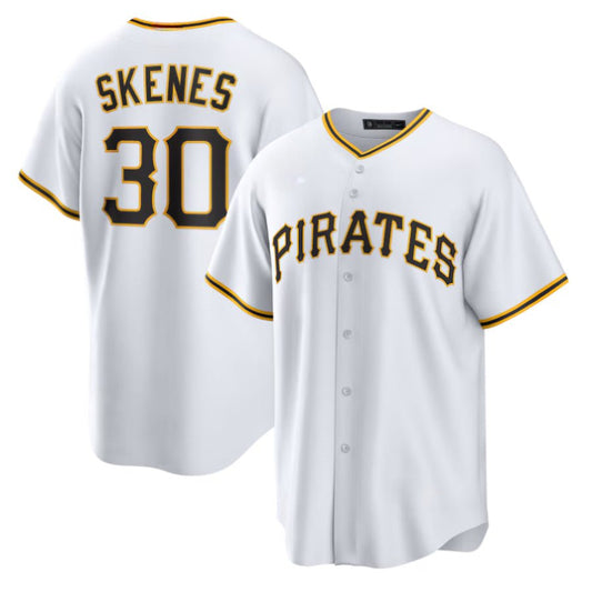 Replica Men's Pittsburgh Pirates Custom White Home Limited Player Jersey - Merch Arena