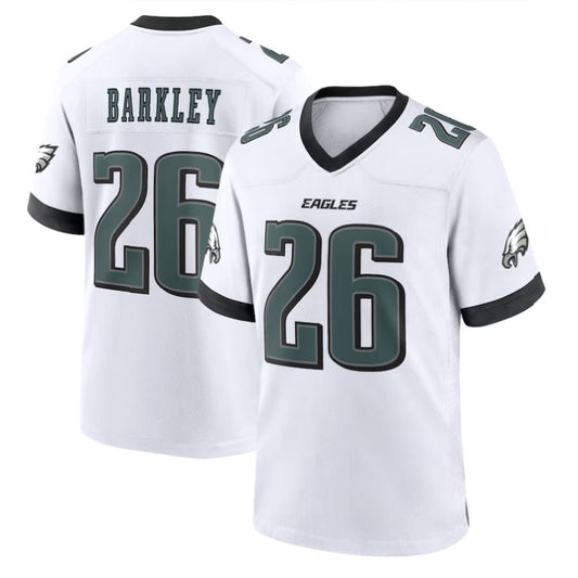 Replica Men's Custom White Philadelphia Eagles White Game Jersey - Merch Arena