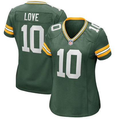 Replica Women's Green Bay Packers Green Custom Game Jersey - Merch Arena