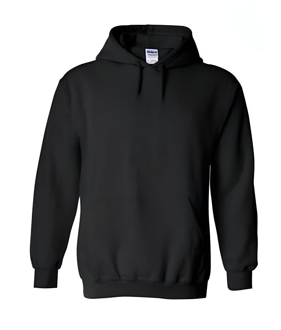 Unisex Men/Woman Any team NFL Black Ground Lettering Pullover Hoodie