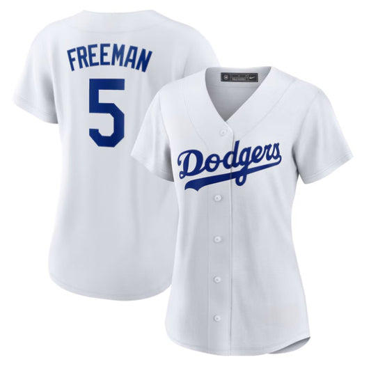 Replica Women's Los Angeles Dodgers Custom White Home Replica Player Jersey - Merch Arena