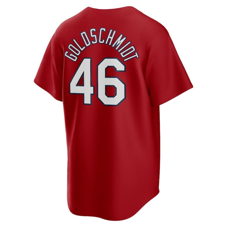 Replica Men's St. Louis Cardinals Red Home Replica Custom Jersey - Merch Arena