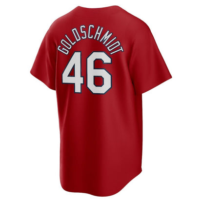 Replica Men's St. Louis Cardinals Red Home Replica Custom Jersey - Merch Arena
