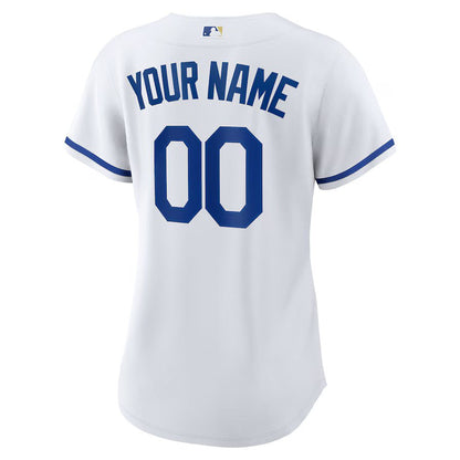 Replica Women's Kansas City Royals White Replica Custom Jersey - Merch Arena