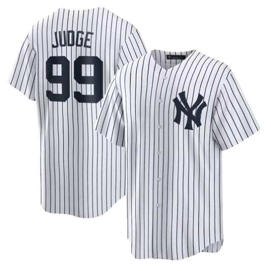 Replica Men's New York Yankees White Home Limited Custom Jersey - Merch Arena