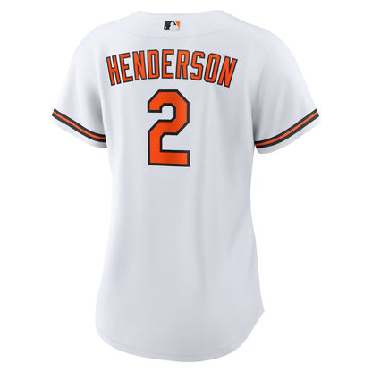 Replica Women's Baltimore Orioles White Home Replica Custom Jersey - Merch Arena