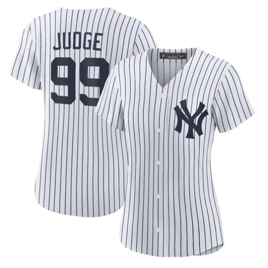 Replica Women's New York Yankees White Home Limited Custom Jersey - Merch Arena