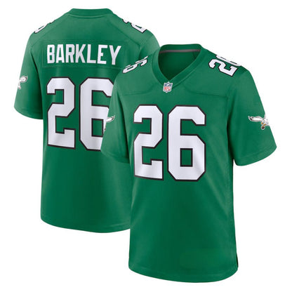 Replica Men's Custom Kelly Green Philadelphia Eagles Alternate Game Jersey - Merch Arena