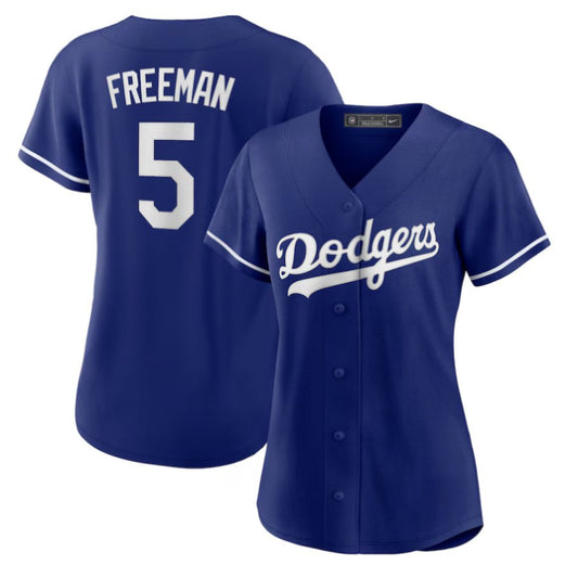 Replica Women's Los Angeles Dodgers Custom Navy Home Replica Player Jersey - Merch Arena