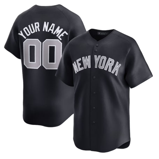 Replica Men's New York Yankees Navy Home Limited Custom Jersey - Merch Arena