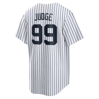 Replica Men's New York Yankees White Home Limited Custom Jersey - Merch Arena