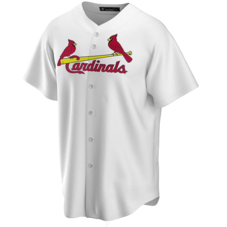 Replica Men's St. Louis Cardinals White Home Replica Custom Jersey - Merch Arena