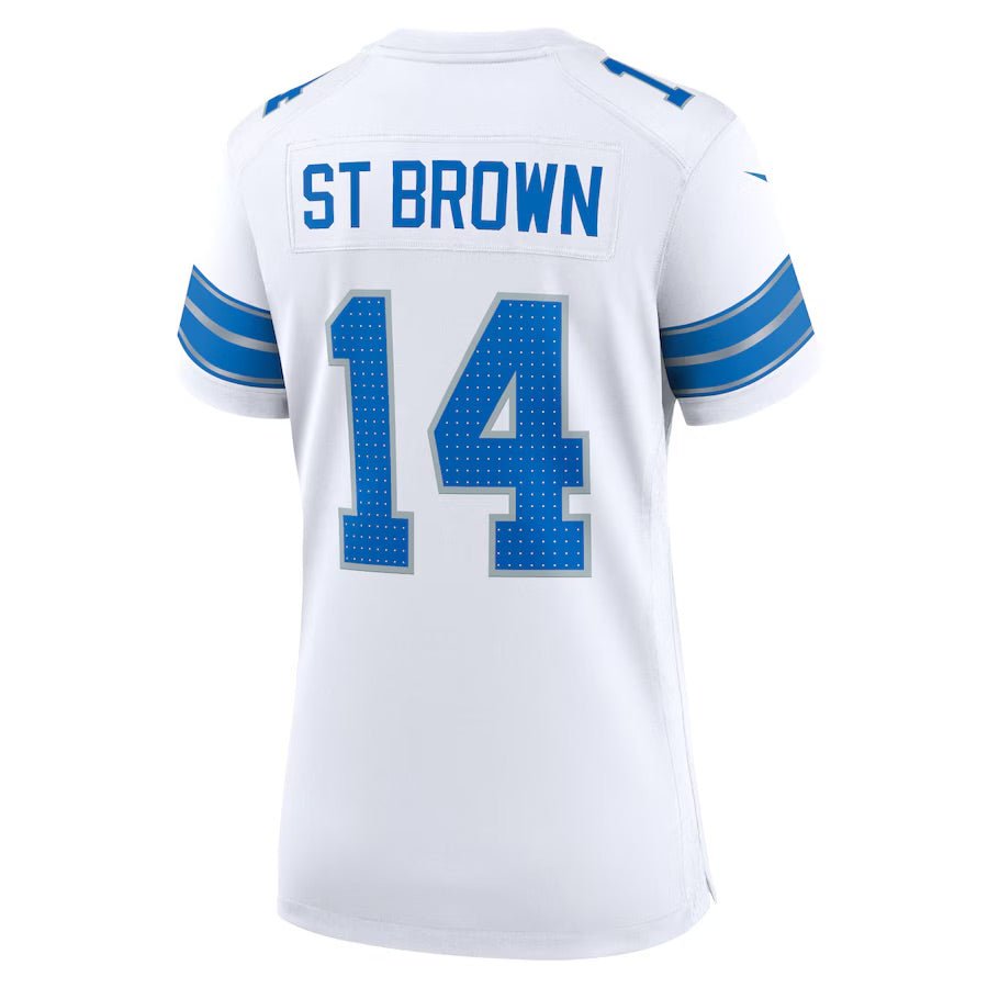 Replica Women's Custom White Detroit Lions Fashion Jersey - Merch Arena